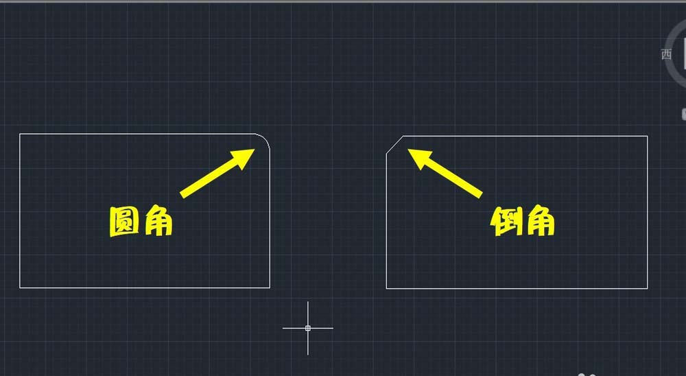 CAD怎么制作倒角圆角? CAD画倒角/圆角的教程