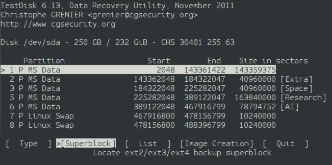 在Linux中恢复被删除的文件的教程