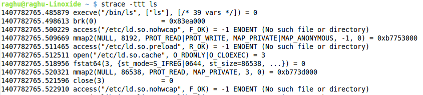 Linux系统中strace命令的使用教程