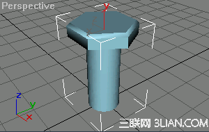 3Dmax制作螺栓和螺母