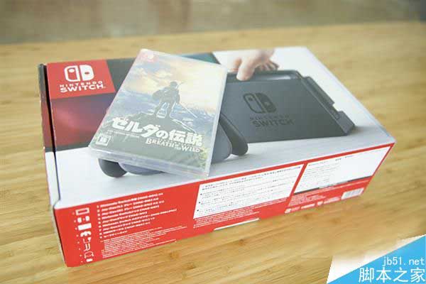 任天堂Switch游戏机开箱图赏:黑边感人