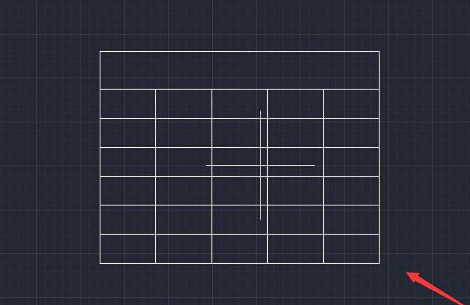 CAD怎么画表格? cad图纸中插入表格的教程