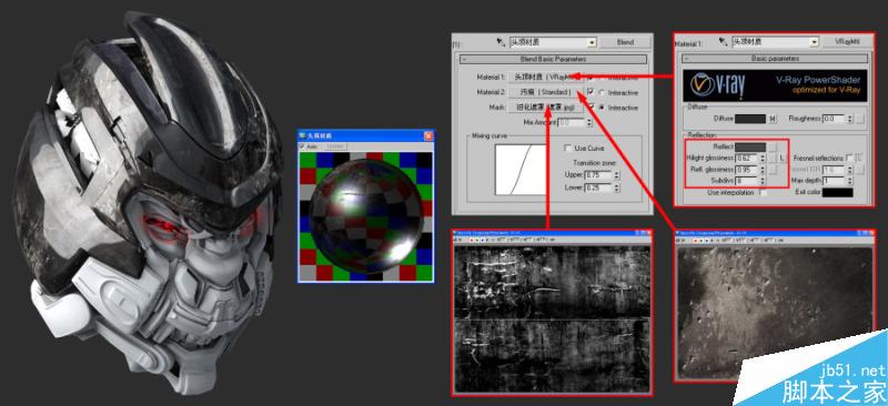 3DSMAX打造超酷的逼真变形金刚