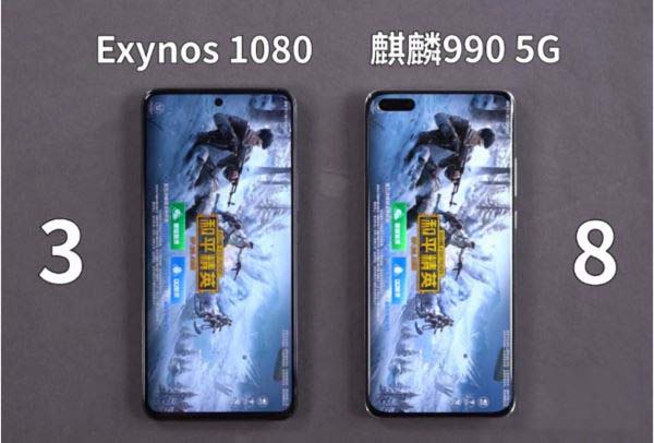 三星1080和麒麟990区别大吗 三星1080和麒麟990对比介绍