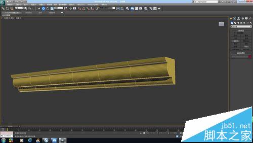 3DMAX中怎么制作欧式石膏线条?