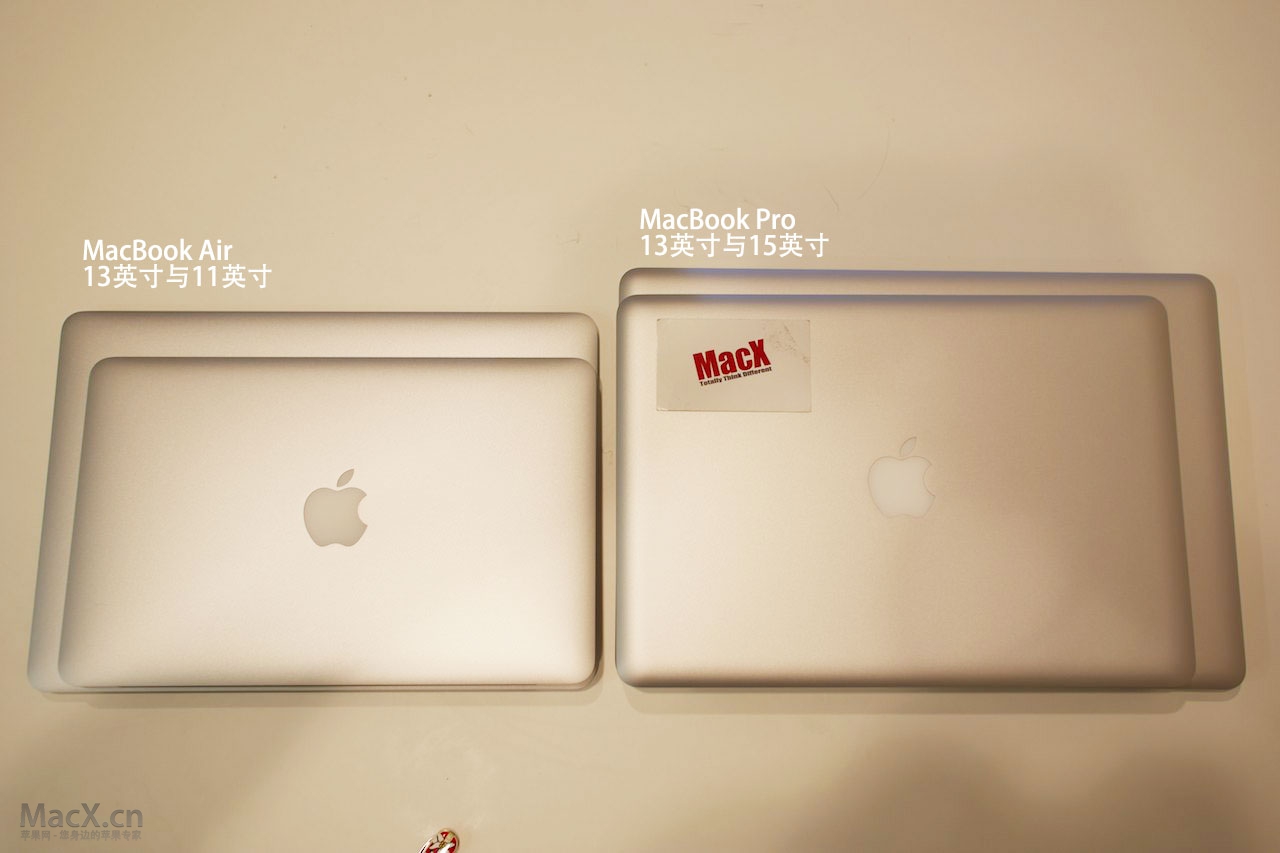 2012年 苹果笔记本对比测评 MacBook Air / MacBook Pro 新款对比测评（多图）