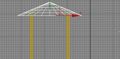 3dmax怎么制作一个简单漂亮的亭子?