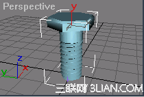 3Dmax制作螺栓和螺母