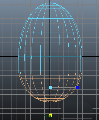 maya怎么制作一个蛋形模型?