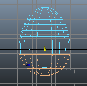 maya怎么制作一个蛋形模型?