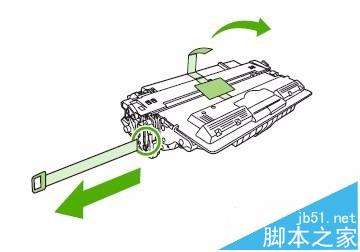 惠普HP M5025一体机怎么更换耗材(碳粉盒)?