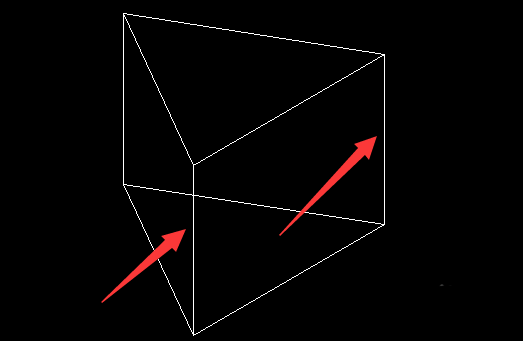 cad怎么绘制一个立体的三角柱?
