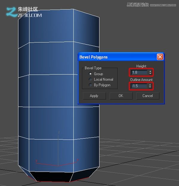 3Dmax制作超酷的子弹打碎玻璃效果图