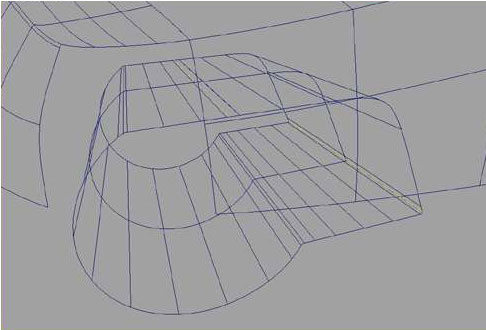 MAYA制作跑车尾部建模教程