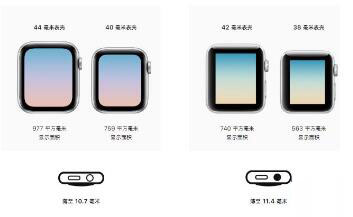 apple watch 3和apple watch 4有哪些不同？