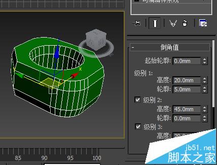 3DMAX怎么制作倒角?3DMAX倒角的使用方法