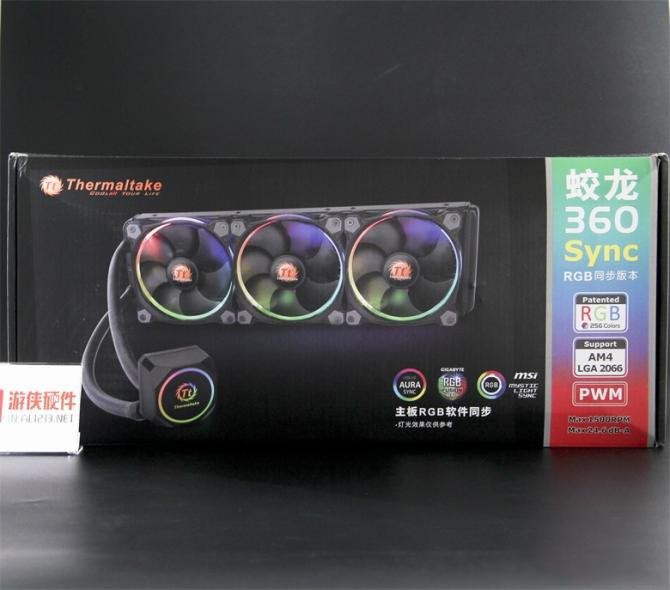 TT蛟龙Sync RGB 360一体式CPU水冷散热器详细评测