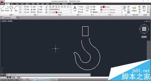 cad吊钩怎么画? cad中快速地绘制吊钩的技巧