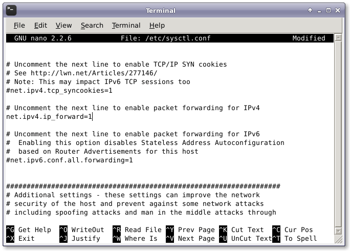 在Linux系统上实现IP转发的方法