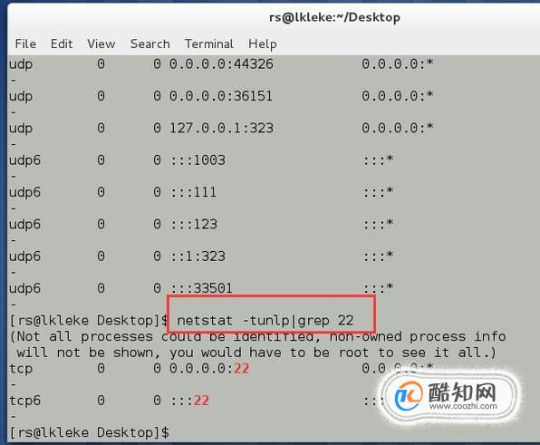 linux系统下查看端口的占用情况