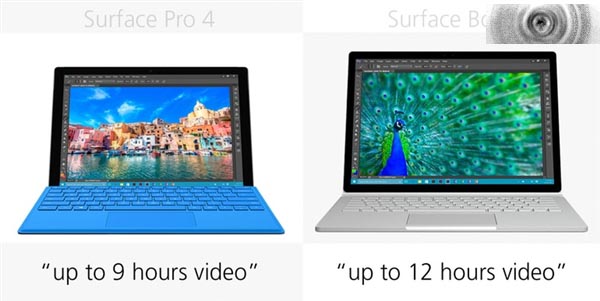 家门对决  Surface Book 和Surface Pro 4图文对比