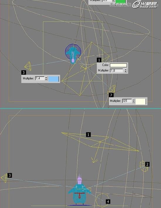 3ds Max制作可爱的外星小怪物