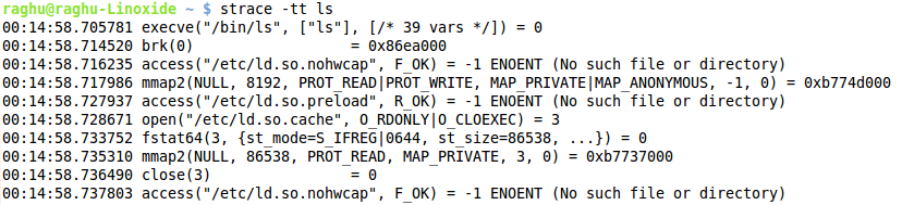 Linux系统中strace命令的使用教程