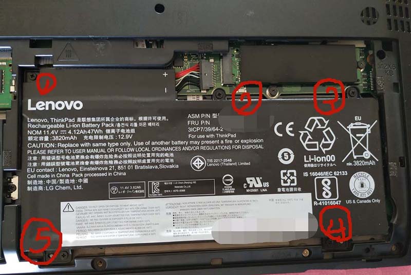 thinkpad s5联想笔记本怎么更换电池?