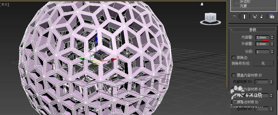 3dmax怎么建模镂空的球体灯罩? 3dmax镂空球体的制作方法