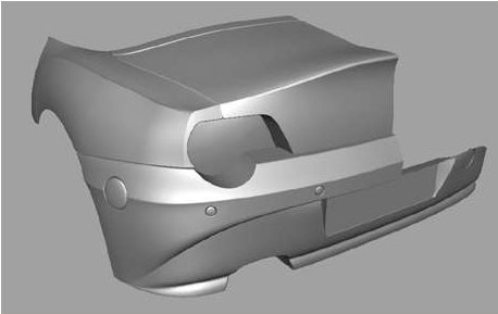 MAYA制作跑车尾部建模教程