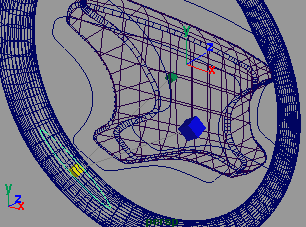 Maya Nurbs汽车方向盘建模教程