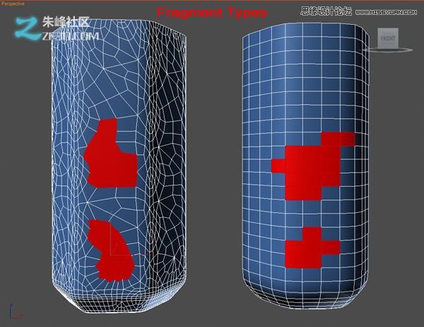 3Dmax制作超酷的子弹打碎玻璃效果图