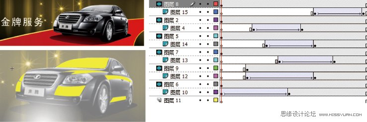 Flash技巧教程：产品和文字扫光效果的几种方式