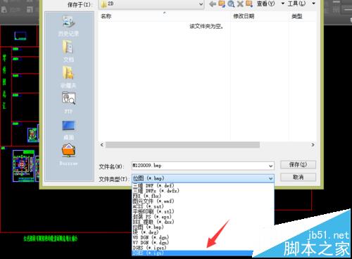 CAD2015怎么将图纸保存为IGS文件?