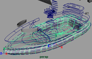 用maya 进行nurbs快艇设计思路及具体方法介绍