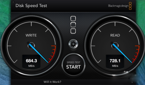 Mac系统测试硬盘速度的方法图解 
