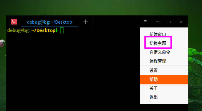 怎么更改deepin20系统主题? deepin20终端主题设置方法