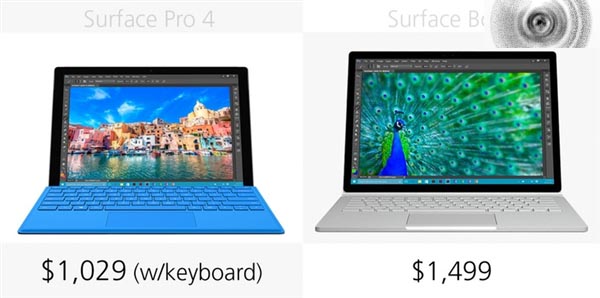 家门对决  Surface Book 和Surface Pro 4图文对比