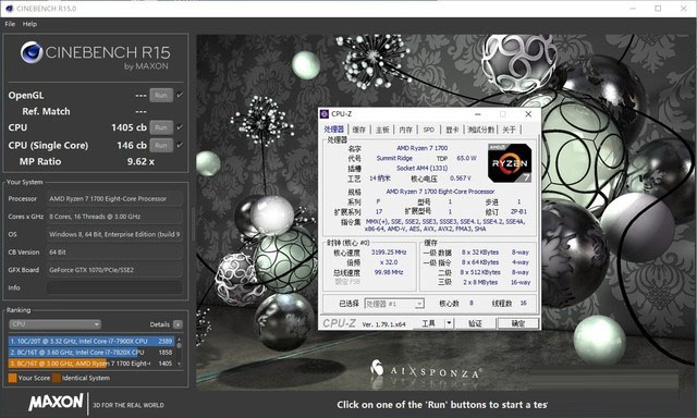 Ryzen 7-1700对比酷睿i7-6800K谁更强？R7-1700与i7-6800K区别对比详细评测