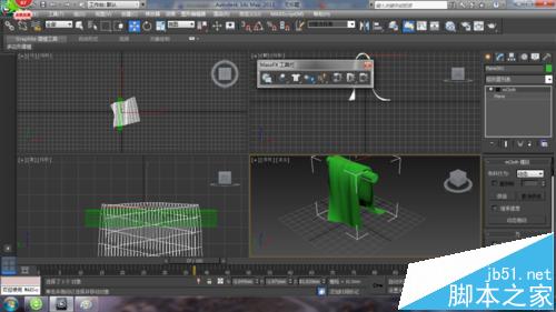 3dmax怎么制作布料褶皱效果? 3dmax布料自然挂起的褶皱效果的实例教程