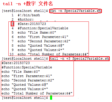 Linux怎么使用命令查看文件指定行数的内容?