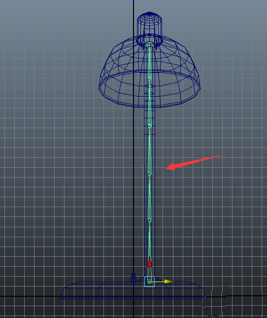 MAYA制作三维动画怎么对台灯模型进行绑定?