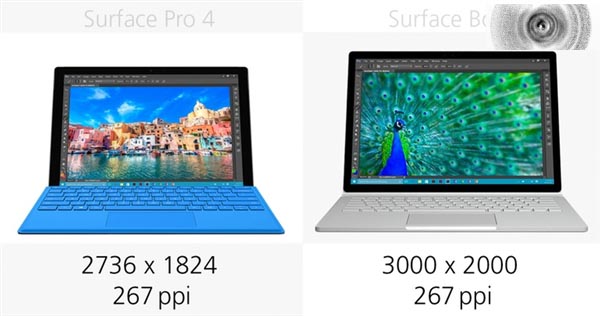 家门对决  Surface Book 和Surface Pro 4图文对比