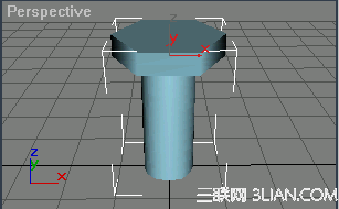 3Dmax制作螺栓和螺母