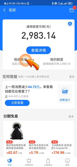 为什么花呗提前还款后无法使用