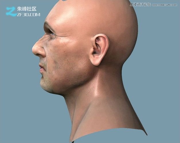 3DMAX制作科技独眼怪人建模教程