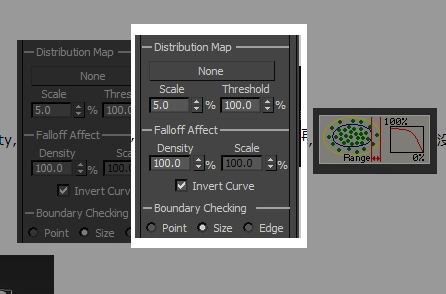 3dsmax中森林插件forest的边界出问题怎么解决?