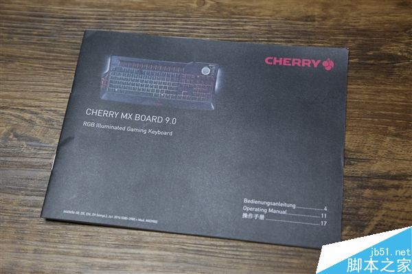 Cherry樱桃MX BOARD 9.0机械键盘图赏:定位专业电竞