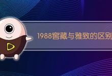 1988窖藏与雅致的区别