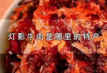 灯影牛肉是哪里的特产